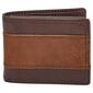 Mens Columbia RFID Extra Capacity Traveler Wallet - Brown - image 1