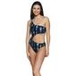 Juniors Cyn & Luca Aurora One Shoulder One Piece Swimsuit - image 1