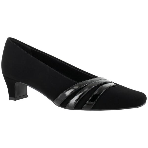 Womens Easy Street Entice Suede Pumps - image 