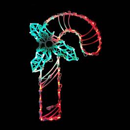 Northlight Seasonal 18in. LED Candy Cane Window Silhouette