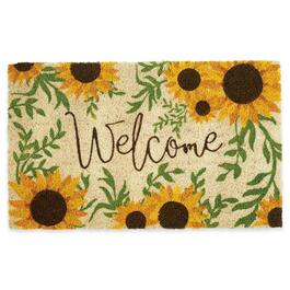 Design Imports Sunflower Welcome Doormat
