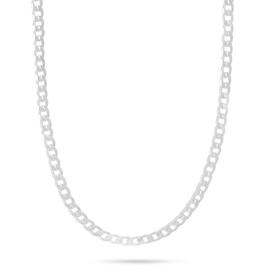 22in. Sterling Silver Grometta Chain Necklace