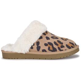 Womens BareTraps&#174; Teegan Leopard Clog Slippers