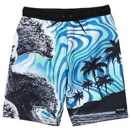 Boys &#40;8-20&#41; Hurley Photoreal Pull On Swim Shorts