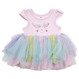 Baby Girl &#40;12-24M&#41; Baby Essentials&#40;R&#41; Bunny Face Tulle Dress