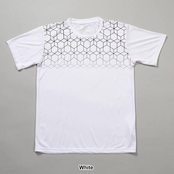 Mens Cougar&#174; Sport Solid Geometric Chest Short Sleeve Tee