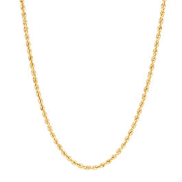 Gold Classics&#40;tm&#41; Yellow Gold Glitter Chain Necklace