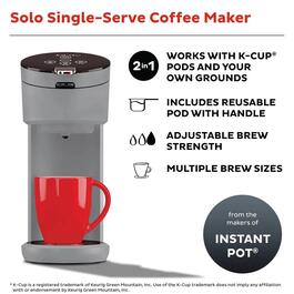 Instant Solo Coffee Maker