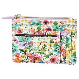 Womens Buxton Floral Slot Coin Case Wallet