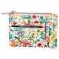 Womens Buxton Floral Slot Coin Case Wallet - image 1