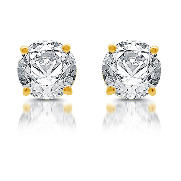 Nova Star&#40;R&#41; 1/2ctw. Lab Grown Diamond Prong Set Stud Earrings - image 