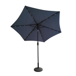9ft. LED Market Umbrella Slate