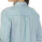 Womens White Mark Long Sleeve Tiered Midi Shirtdress - image 5