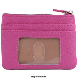Womens Buxton Large Solid ID Coin Wallet