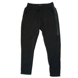 Young Mens Brooklyn Cloth&#40;R&#41; Tapered Heat Seal Active Pants - Black