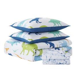Sweet Home Collection Kids Dinosaurs Bed In A Bag Set