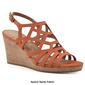 Womens White Mountain Flaming Cork Wedge Sandals - image 9