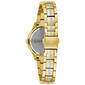 Womens Bulova Gold-tone Stainless Crystal Accent Watch - 98L283 - image 3