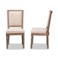 Baxton Studio Louane French Inspired Wood 2pc. Dining Chair Set - image 3