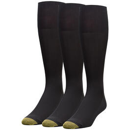 Mens Gold Toe&#40;R&#41; 3pk. Metropolitan Nylon Over the Calf Socks