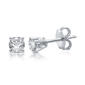 Nova Star&#174; Sterling Silver 1/5ctw. Lab Grown Diamond Earrings - image 2