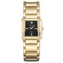 Womens Jones New York Gold-Tone Bracelet Watch - 14987G-42-G27