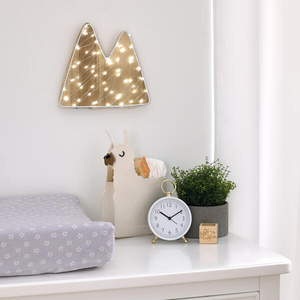 Little Love by NoJo LED Wood Mountain Wall Décor