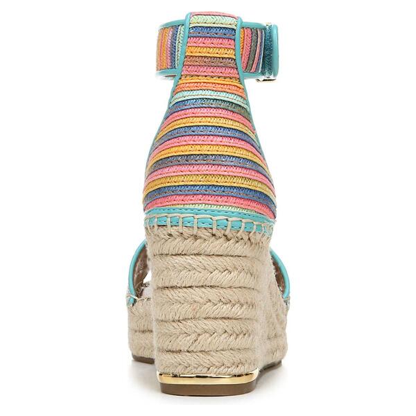 Womens Franco Sarto L-Clemens Colorful Espadrilles Sandals