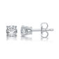 Nova Star&#174; Sterling Silver 1/5ctw. Lab Grown Diamond Earrings - image 3