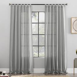 Avnia Open Weave Tab Top Panel Curtains