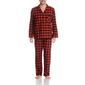 Mens Big & Tall Hanes&#40;R&#41; Plaid Flannel Pajama Set - image 1