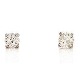 Diamond Classics&#40;tm&#41; 14kt. Round 1/10ctw. Diamond Earrings