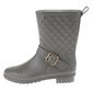 Womens Capelli New York Quilted Mid Calf Rain Boots - image 3