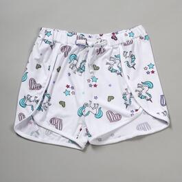 Girls &#40;7-16&#41; Poof! Unicorn Knit Shorts