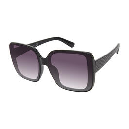 Womens Tahari Oversize Glam Rectangle Sunglasses