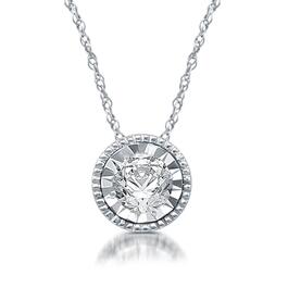 Diamond Classics&#40;tm&#41; 1/4ctw. Diamond Pendant Necklace