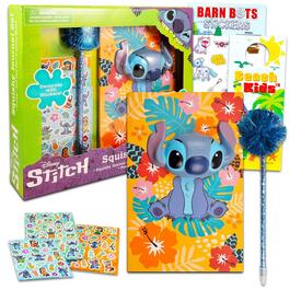 Disney Stitch Squishy Journal Set