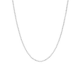 20in. Sterling Silver Bead Chain Necklace