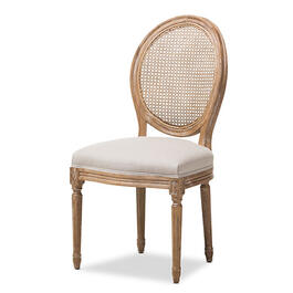 Baxton Studio Adelia Upholstered Dining Side Chair