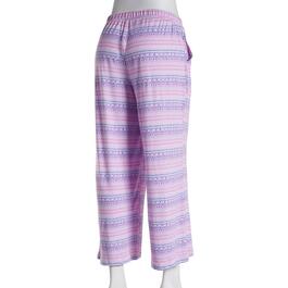 Womens MUK LUKS&#174; Tribal Stripe Wide Leg Cloud Knit Pajama Pants