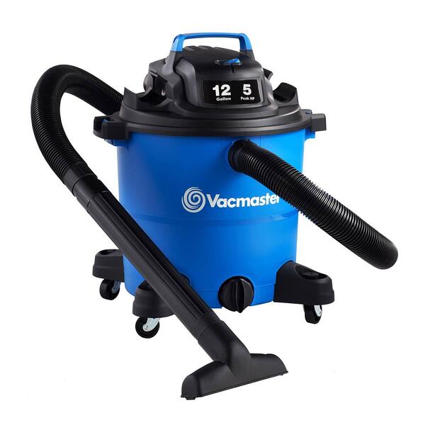 Vacmaster 12-Gallon 5 Peak HP Wet And Dry Vacuum - image 