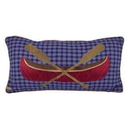 Donna Sharp Lake House Canoe Decorative Pillow - 11x22