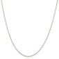 Unisex Gold Classics&#8482; .6mm. Solid Diamond Cut 14in. Necklace - image 2