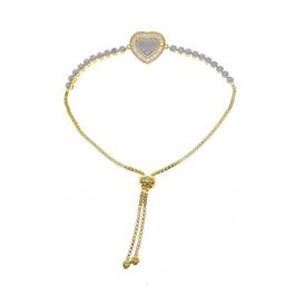 Accents by Gianni Argento Heart Adjustable Bracelet