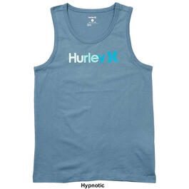 Young Mens Hurley One & Only Logo Graphic Tank Top