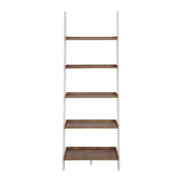 Convenience Concepts American Heritage Two-Tone Bookshelf Ladder