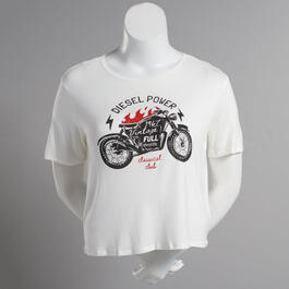 Juniors No Comment &#39;&#39;67 Club Slouchy Short Sleeve Graphic Tee