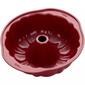 Non-Stick 9in. Red Fluted Tube Cake Pan - image 1