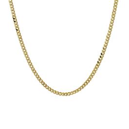 16in. Polished Vermeil Grometta Chain Necklace