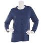 Womens Hasting & Smith Long Sleeve Marled Button Front Cardigan - image 5